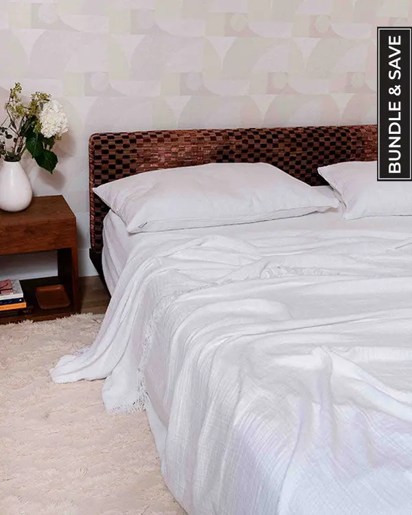 White Bedding Set - King | Sand Cloud