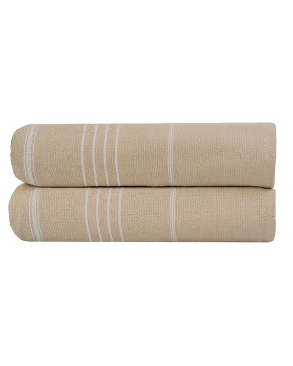 Classic Fringeless XL Bath Bundle - Sand | Sand Cloud - Image 5