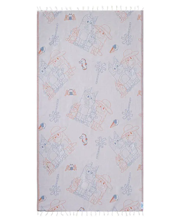 Bluey & Family Adult Towel | Sand Cloud