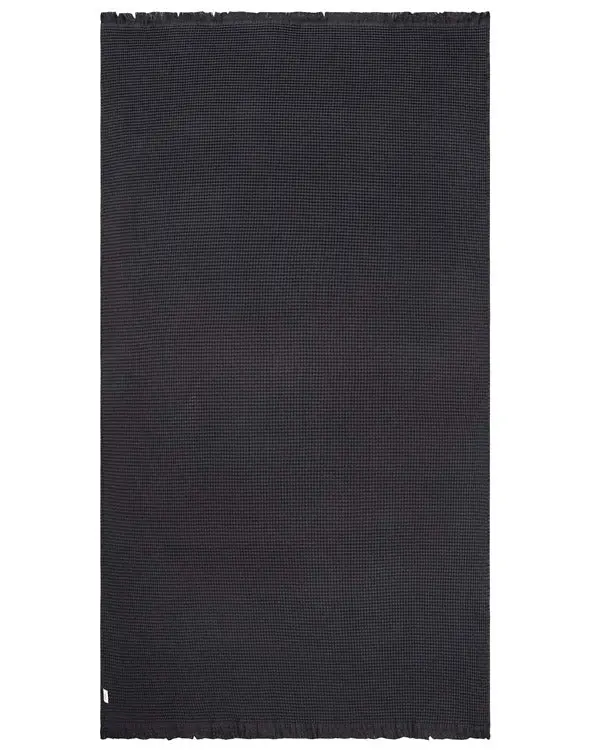 Micro Waffle XL Bath Bundle - Black | Sand Cloud - Image 3