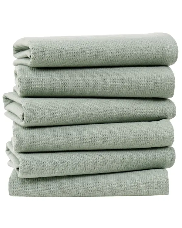 Alternative view of Terra Bath Washcloth Bundle - 6 Pack - Sage | Sand Cloud