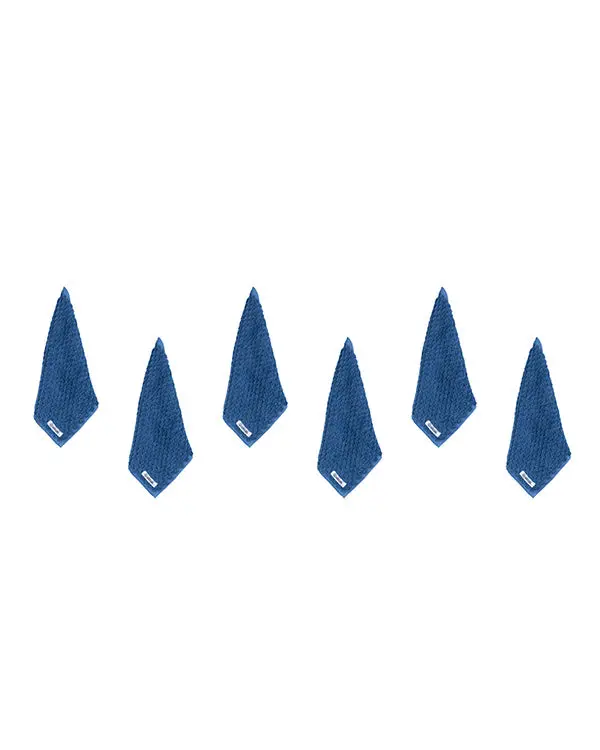 Atom Washcloth Bath Bundle - Slate Blue - 6 Pack | Sand Cloud - Image 4