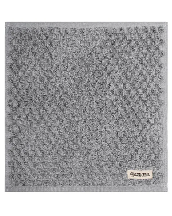 Atom Washcloth Bath Bundle- 6 Pack - Grey | Sand Cloud - Image 3