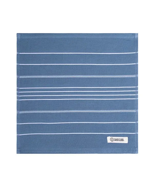 Alternative view of Classic Bath Washcloth Bundle- 6 Pack - Slate Blue | Sand Cloud