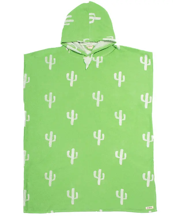 Cactus Hooded Poncho | Sand Cloud