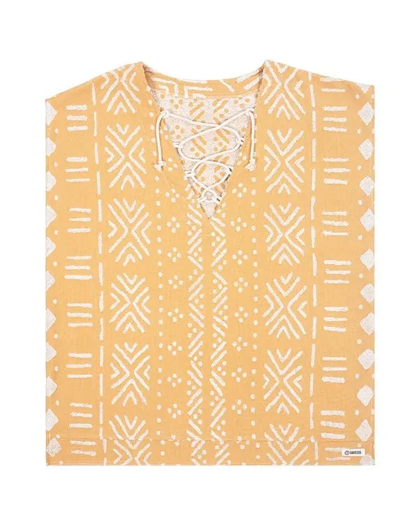 Alternative view of Adobe Mudcloth Cover Up Sunflower | Sand Cloud