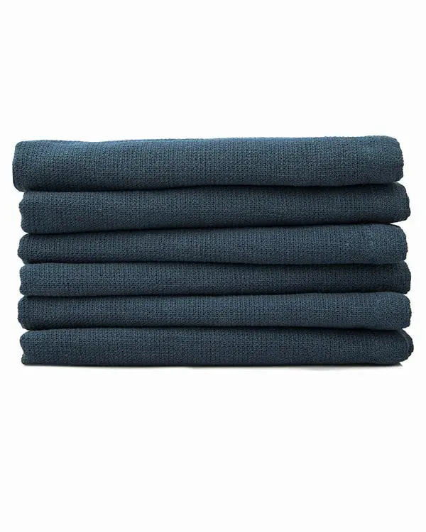 Terra Bath Washcloth Bundle - 6 Pack - Navy | Sand Cloud - Image 3