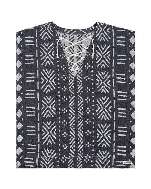 Alternative view of Adobe Mudcloth Cover Up Black | Sand Cloud