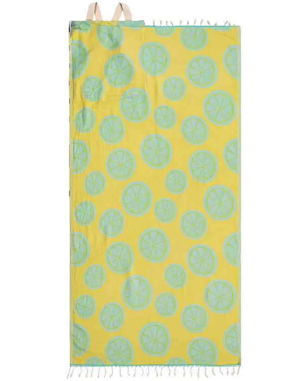 Lemons Towel Bag - Florida Keys | Sand Cloud - Image 3