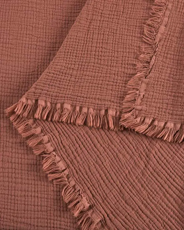 Lara Terracotta - PARTY BLANKET - Queen | Sand Cloud - Image 4