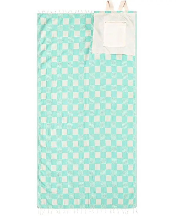 Checker Towel Bag - Florida Keys | Sand Cloud