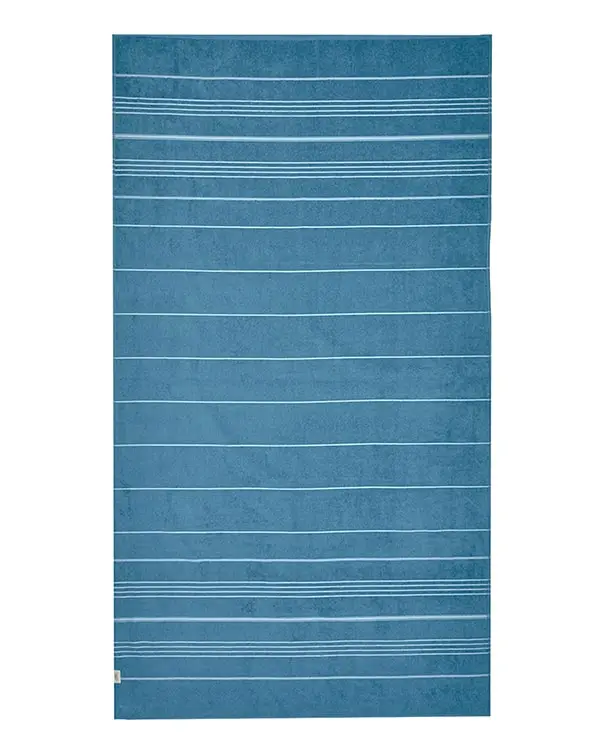 Classic Fringeless XL Bath Bundle - Slate Blue - 2 Pack | Sand Cloud - Image 6