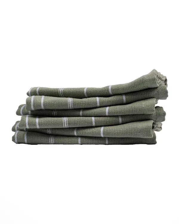 Alternative view of Classic Bath Washcloth Bundle 6 Pack - Sage | Sand Cloud