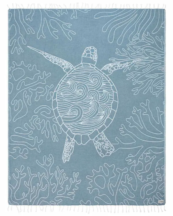 Sea Turtle Reef Deep Ocean - Large | Sand Cloud
