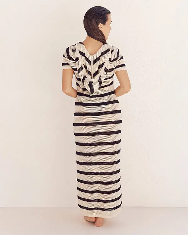 Gappo Hooded Net Dress | Sand Cloud - Image 6