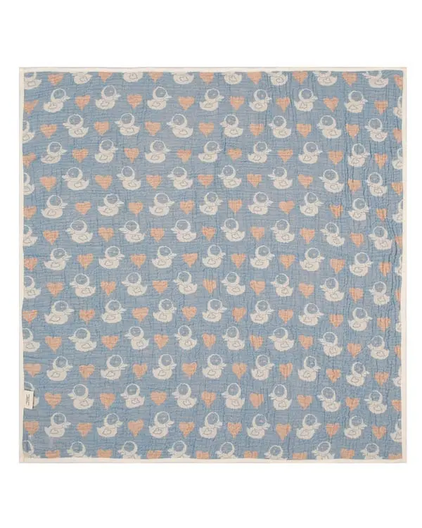 Ducky Gauze Hooded Blanket Single | Sand Cloud - Image 3