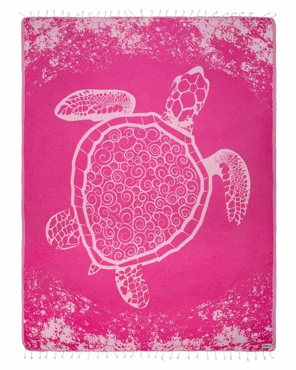 Crush Turtle Fuchsia XL | Sand Cloud