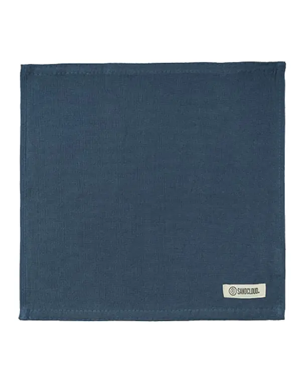Alternative view of Terra Bath Washcloth Bundle - 6 Pack - Navy | Sand Cloud