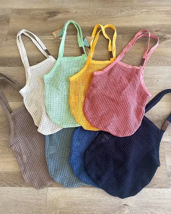 Net Market Bag Terracotta | Sand Cloud - Image 4