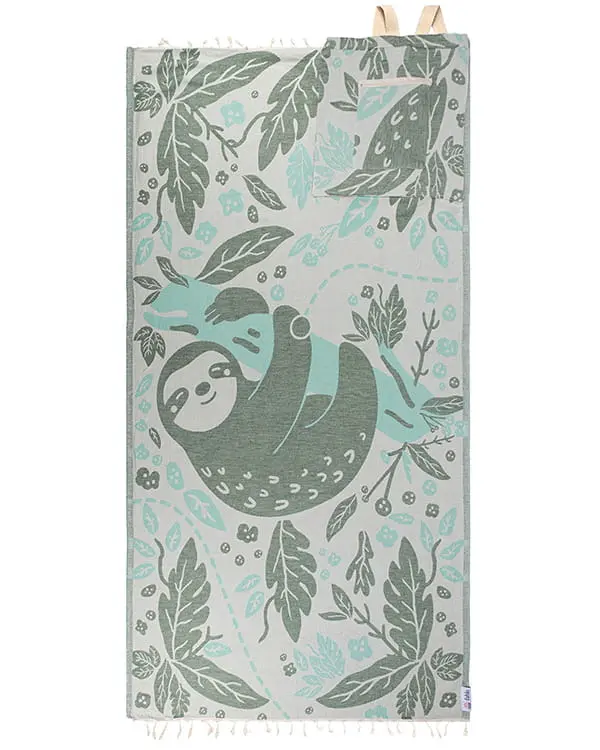 Wander Sloth Towel Bag - Fahlo | Sand Cloud