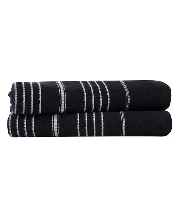 Alternative view of Classic Fringeless Hand Bath Bundle - 2 Pack Black | Sand Cloud