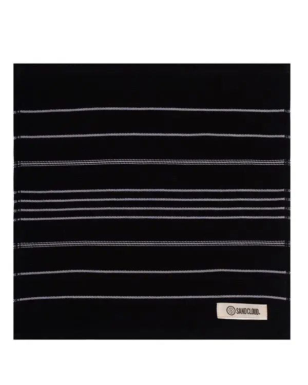 Classic Bath Washcloth Bundle- 6 Pack - Black | Sand Cloud - Image 3