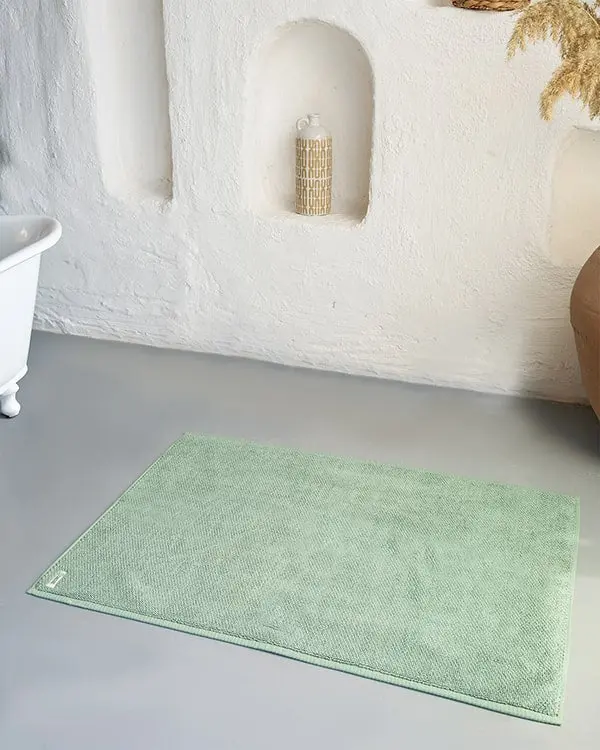 Alternative view of Willow Bath Mat - Sage | Sand Cloud