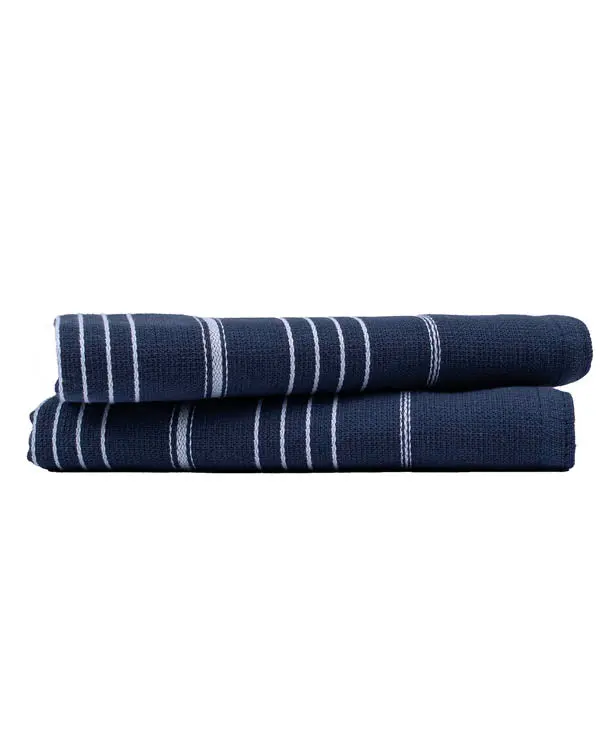 Alternative view of Classic Fringeless Hand Bath Bundle 2 Pack - Navy | Sand Cloud