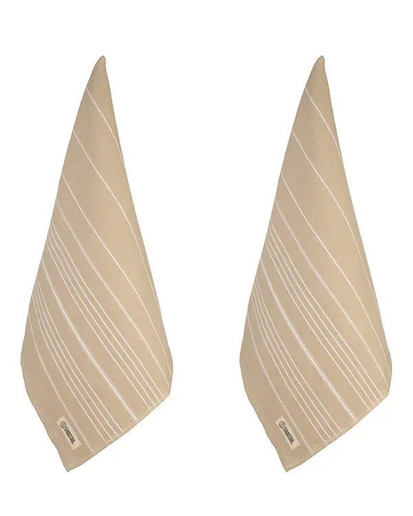 Classic Fringeless Hand Bath Bundle 2 Pack - Sand | Sand Cloud - Image 4