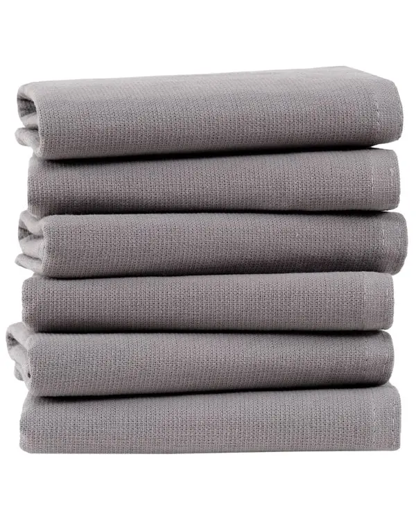 Terra Bath Washcloth Bundle - 6 Pack - Grey | Sand Cloud - Image 3