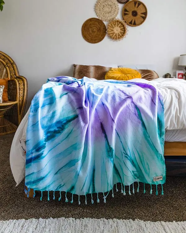 Luna Tie Dye Beach Towel - Sand Cloud | Sand Cloud - Image 5