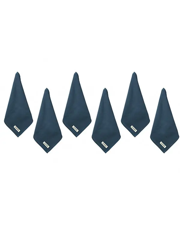 Terra Bath Washcloth Bundle - 6 Pack - Navy | Sand Cloud - Image 4