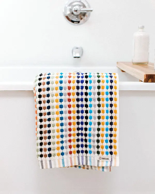 Stripe Polka Dot XL Bath Bundle | Sand Cloud - Image 6