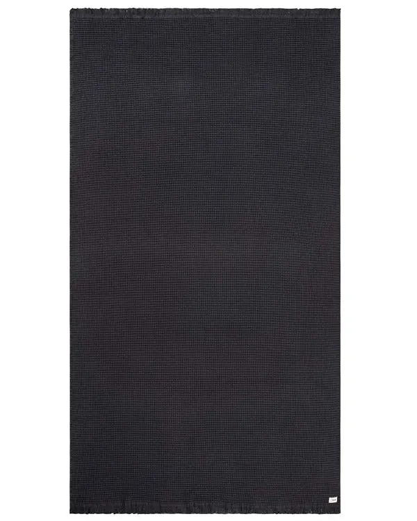 Alternative view of Micro Waffle XL Bath Bundle - Black | Sand Cloud