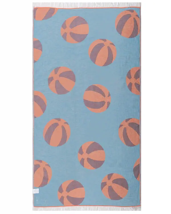Alternative view of Beach Ball Kids Towel | Sand Cloud