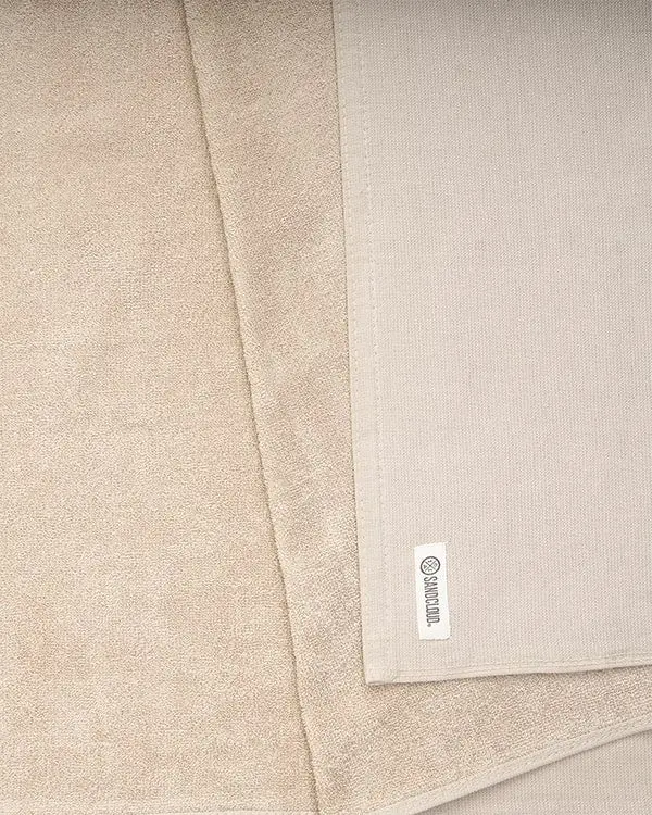 Terra Fringeless XL Bath Bundle - Sand - 2 Pack | Sand Cloud - Image 5