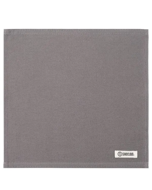 Alternative view of Terra Bath Washcloth Bundle - 6 Pack - Grey | Sand Cloud