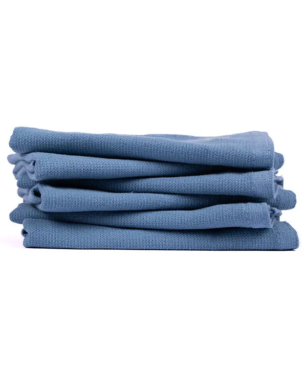 Terra Bath Washcloth Bundle 6 Pack - Slate Blue | Sand Cloud - Image 3