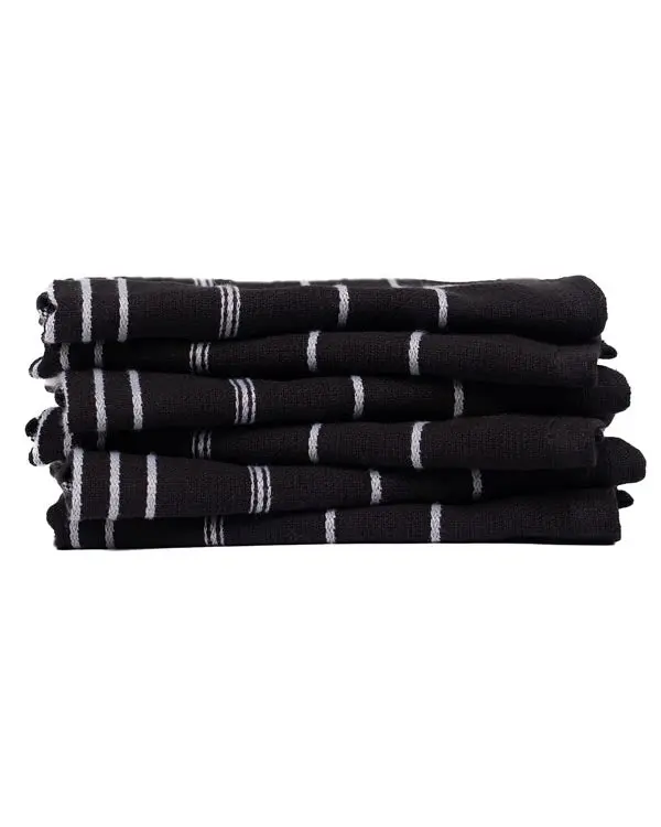 Alternative view of Classic Bath Washcloth Bundle- 6 Pack - Black | Sand Cloud