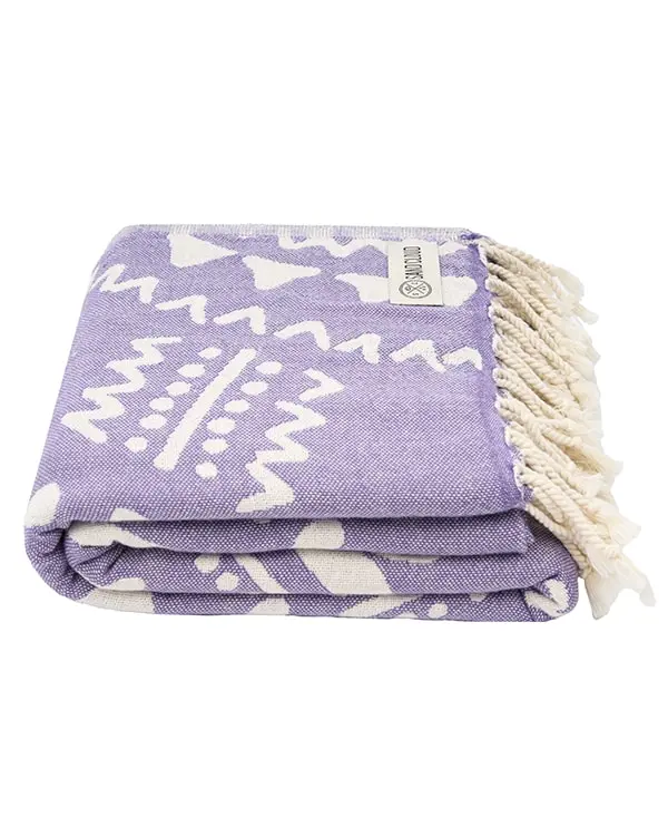 Boho Towel Purple | Sand Cloud - Image 6