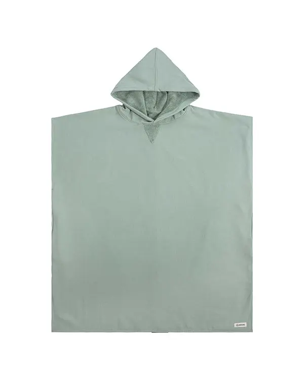 Alternative view of Terra Hooded Poncho Sage | Sand Cloud