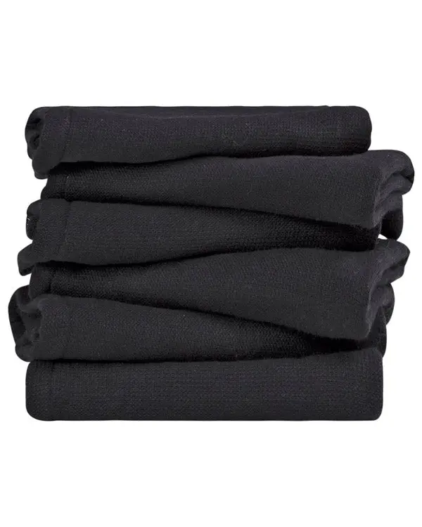 Alternative view of Terra Bath Washcloth Bundle - 6 Pack - Black | Sand Cloud