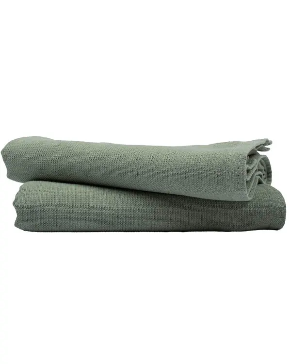 Alternative view of Terra Fringeless Hand Bath Bundle 2 Pack - Sage | Sand Cloud
