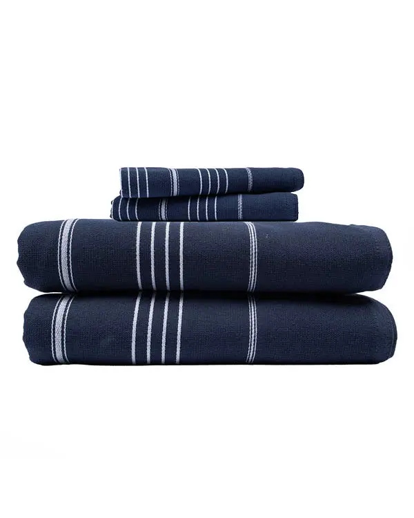 Classic Fringeless XL Bath Bundle - Navy | Sand Cloud