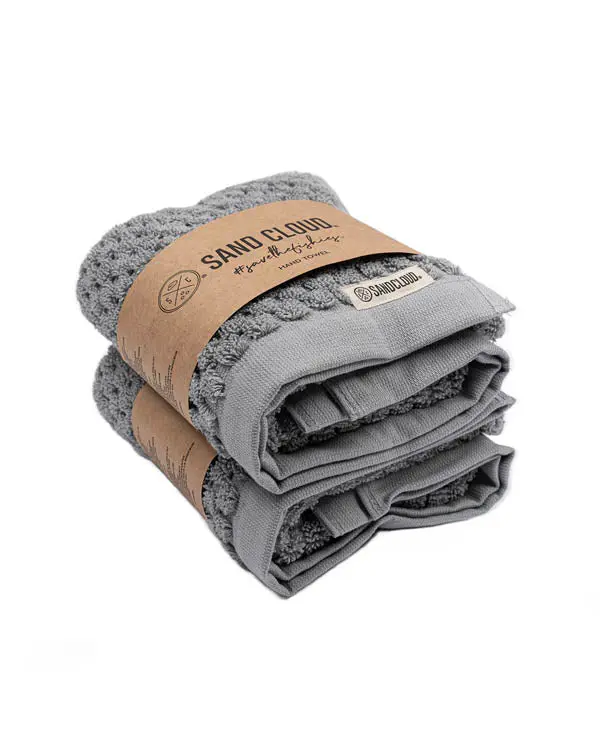 Atom Hand Bath Bundle- 2 Pack - Grey | Sand Cloud - Image 4