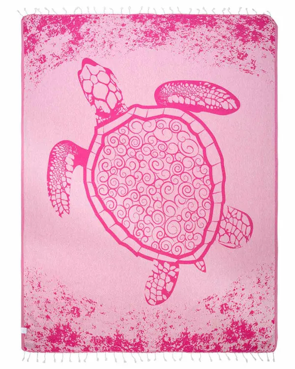 Alternative view of Crush Turtle Fuchsia XL | Sand Cloud