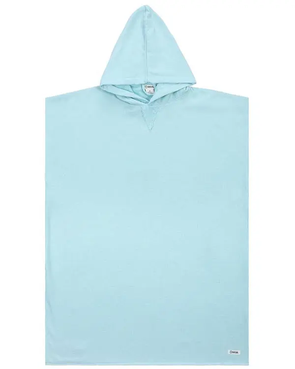 Terra Hooded Poncho - Seaglass | Sand Cloud