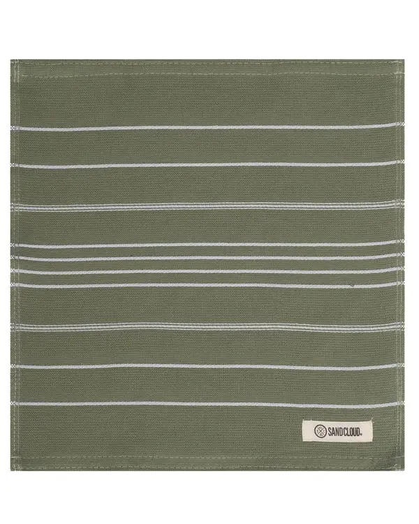Classic Bath Washcloth Bundle- 6 Pack - Hedge Green | Sand Cloud - Image 3