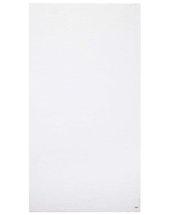 Alternative view of Micro Waffle XL Bath Bundle - White | Sand Cloud