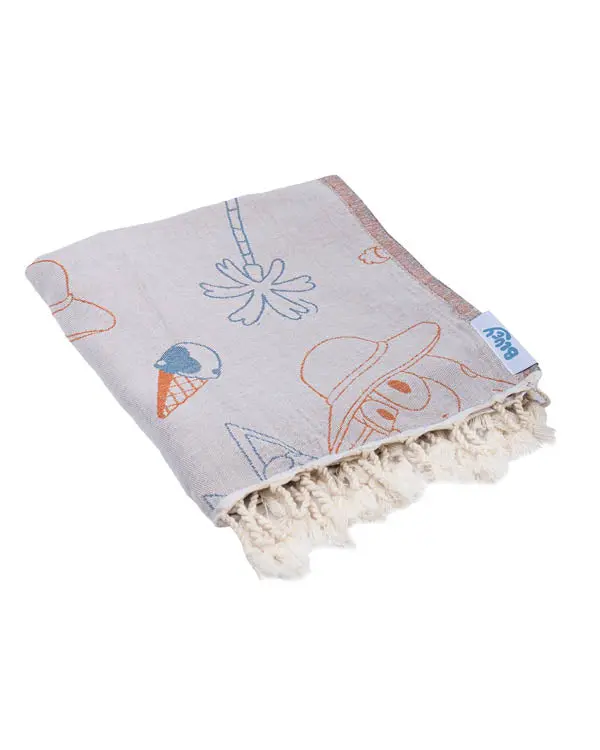 Bluey & Family Adult Towel | Sand Cloud - Image 6
